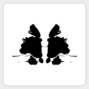 Rorschach - Inkblot test #8 Sticker